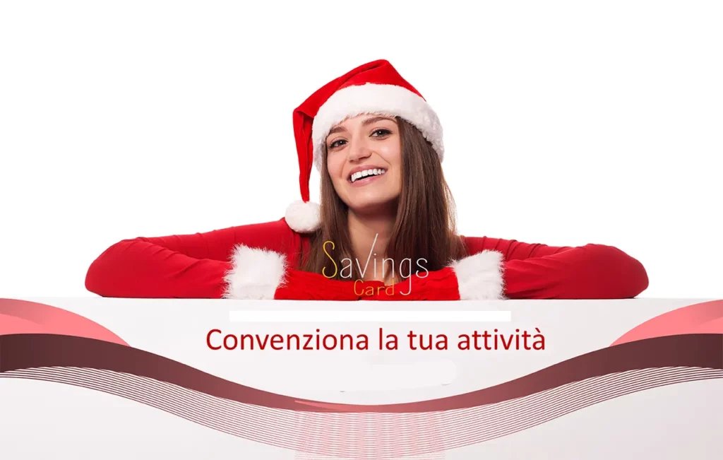 Convenziona la tua attività a Savings Card